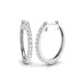 Round Diamond Earrings
