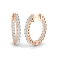 Round Diamond Earrings