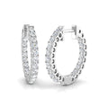 Round Diamond Earrings