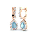Pear Gemstone Earrings