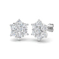 Round Diamond Earrings
