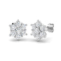 Round Diamond Earrings