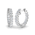 Round Diamond Earrings