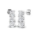 Round Diamond Earrings