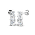Round Diamond Earrings