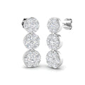 Round Diamond Earrings