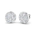 Round Diamond Earrings