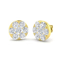 Round Diamond Earrings