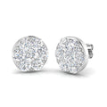 Round Diamond Earrings