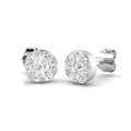 Round Diamond Earrings