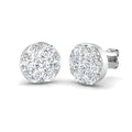 Round Diamond Earrings