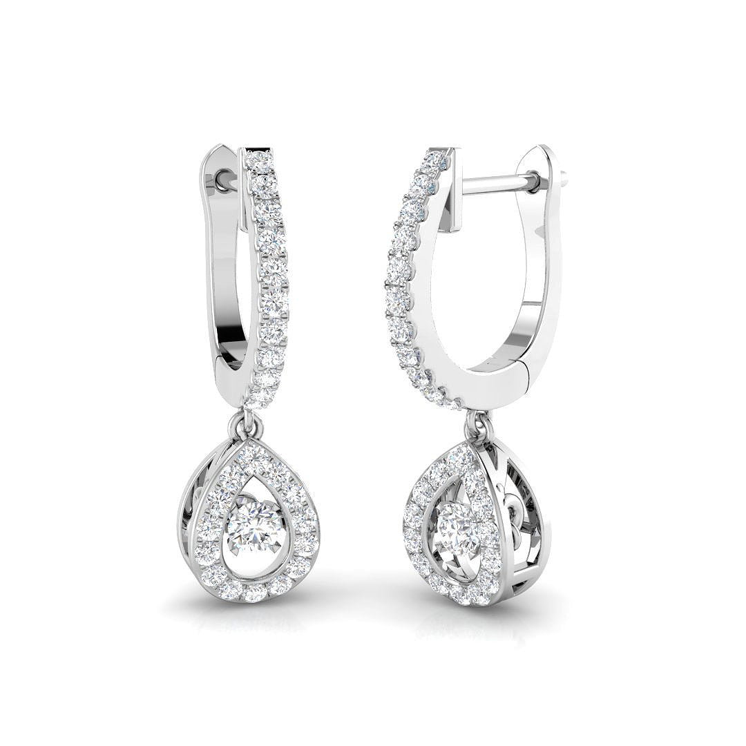 Round Diamond Earrings