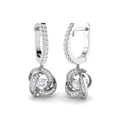Round Diamond Earrings