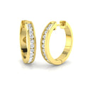 Round Diamond Earrings