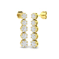 Round Diamond Earrings