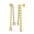 Round Diamond Earrings