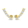 Round Diamond Earrings