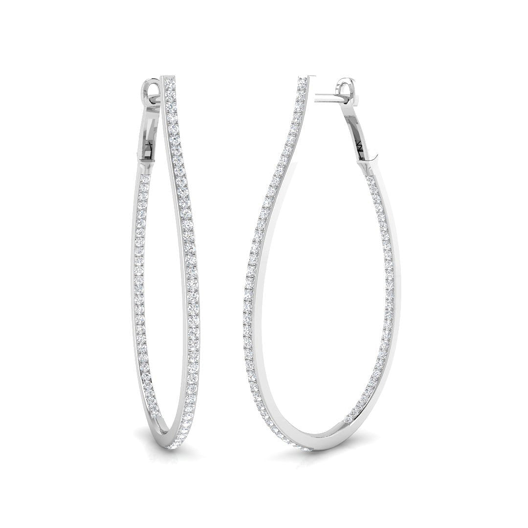 Round Diamond Earrings