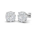 Round Diamond Earrings