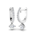 Round Diamond Earrings