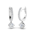 Round Diamond Earrings