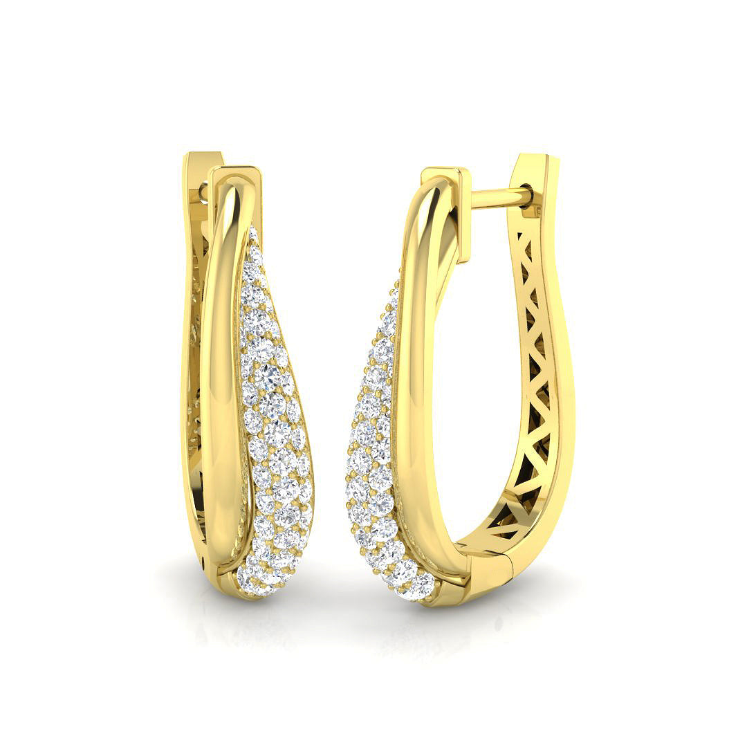 Round Diamond Earrings
