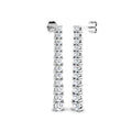 Round Diamond Earrings