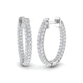 Round Diamond Earrings
