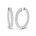 Round Diamond Earrings