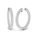 Round Diamond Earrings