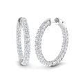 Round Diamond Earrings