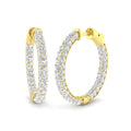 Round Diamond Earrings