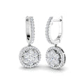 Round Diamond Earrings