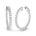 Round Diamond Earrings