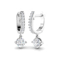 Round Diamond Earrings