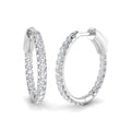 Round Diamond Earrings