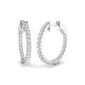 Round Diamond Earrings