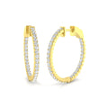 Round Diamond Earrings