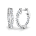 Round Diamond Earrings
