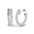 Round Diamond Earrings