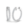 Round Diamond Earrings
