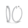 Round Diamond Earrings