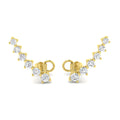 Round Diamond Earrings