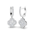 Round Diamond Earrings