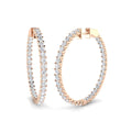 Round Diamond Earrings