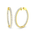 Round Diamond Earrings