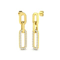 Round Diamond Earrings
