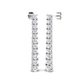 Round Diamond Earrings