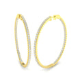 Round Diamond Earrings
