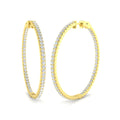 Round Diamond Earrings